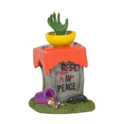 Hv, Tricky Treat Hand In Bowl, 6000666, Halloween Village