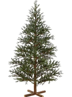 8'Hx60"D Angel Pine Tree Wood Trunk, Yta698-Gr, Allstate Floral