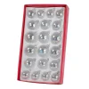 Iridescent Glass Ball Ornaments, 20-Piece Box Set, J0316, Kurt Adler