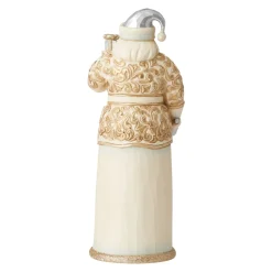 Jim Shore, Holiday Lustre Santa With Bell, 6006614, Heartwood Creek