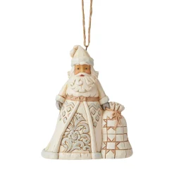 Jim Shore, Woodland Santa With Toy Bag Orn, 6006586, Heartwood Creek
