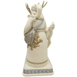 Jim Shore, Holiday Lustre Santa/Reindeer, 6006615, Heartwood Creek