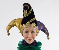 Leon Poseable Jester Doll