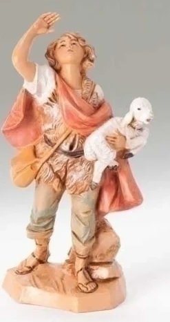 Micah Searching Shepherd 5", Fontanini, 72558