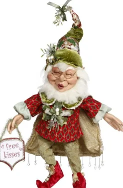 Mistletoe Mischief Elf, Medium, By Mark Roberts