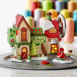 Np, A Stitch In Yule Time, 6003111 , North Pole Village