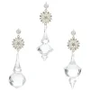 Pearl Crystal Drop Ornament