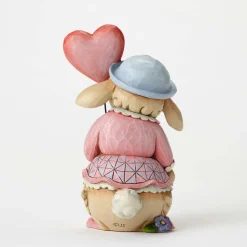 Pint Size Bunny W/Love Balloon