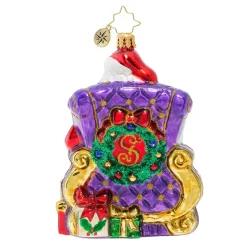 Radko, St. Nick Visit Ornament, 1019866