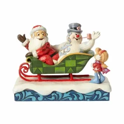 Santa Frosty The Snowman And Karen Sleigh