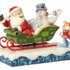 Santa Frosty The Snowman And Karen Sleigh