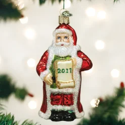 2017 Santa With List