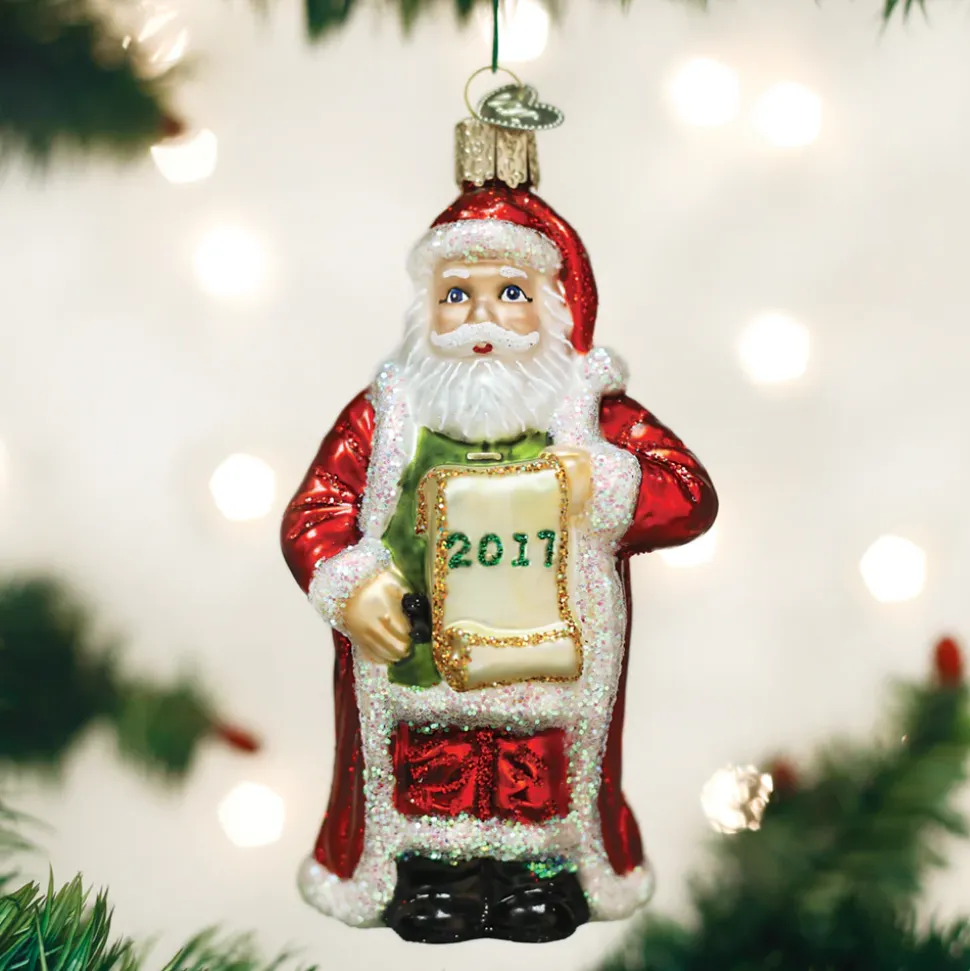 2017 Santa With List