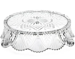 Shell Crystal Cake Plateau