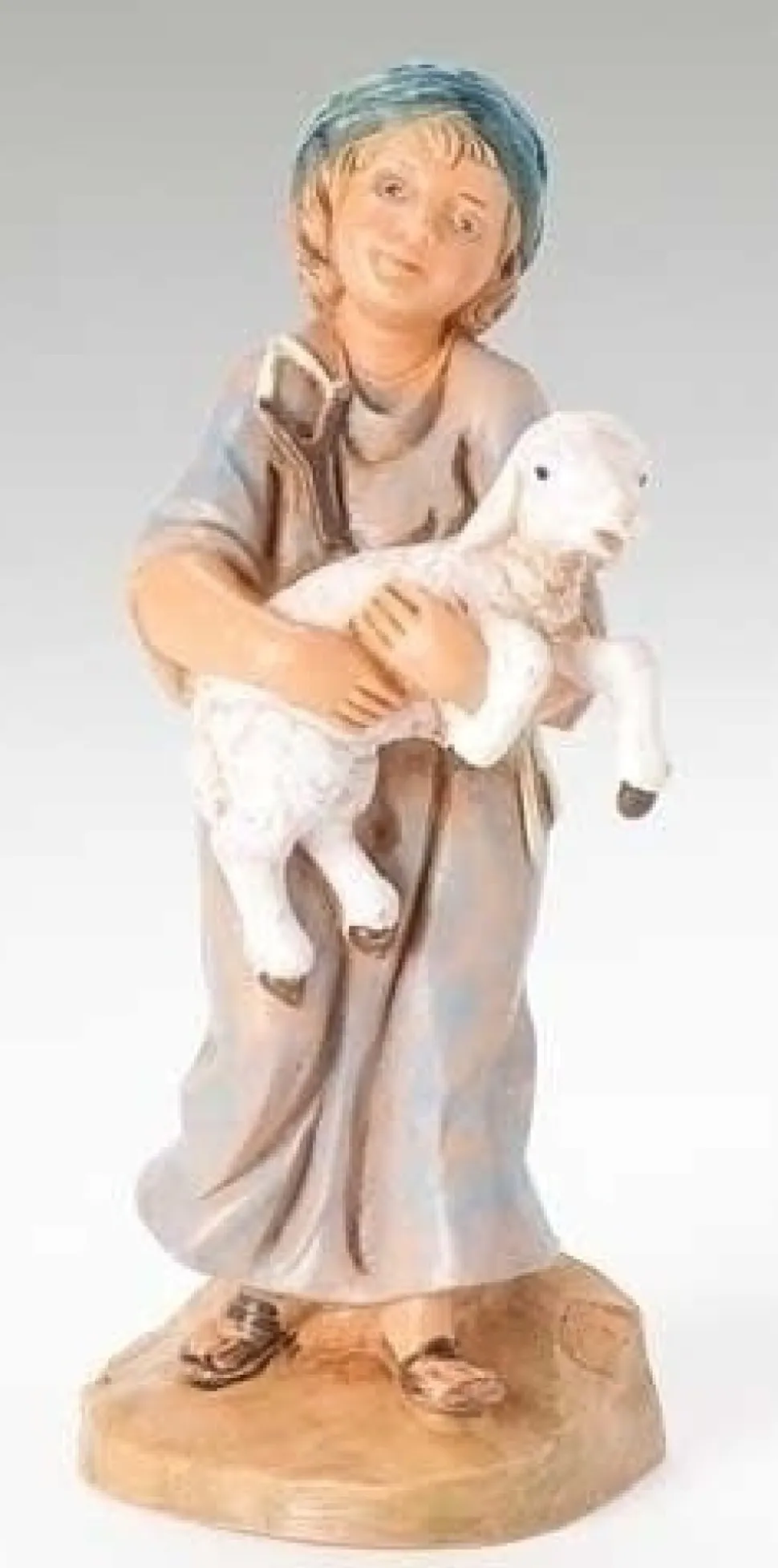Silas Boy Holding Sheep 5", Fontanini, 57521