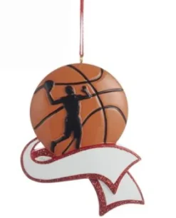 Sports Silhouette Ornament For Personalization, 3 Assorted, C6598