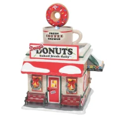 Sv, Doug's Donut Shop, 6009708, Snow Village
