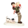Sv, Norman Rockwell's "Christmas Packages", 6000648, Snow Village