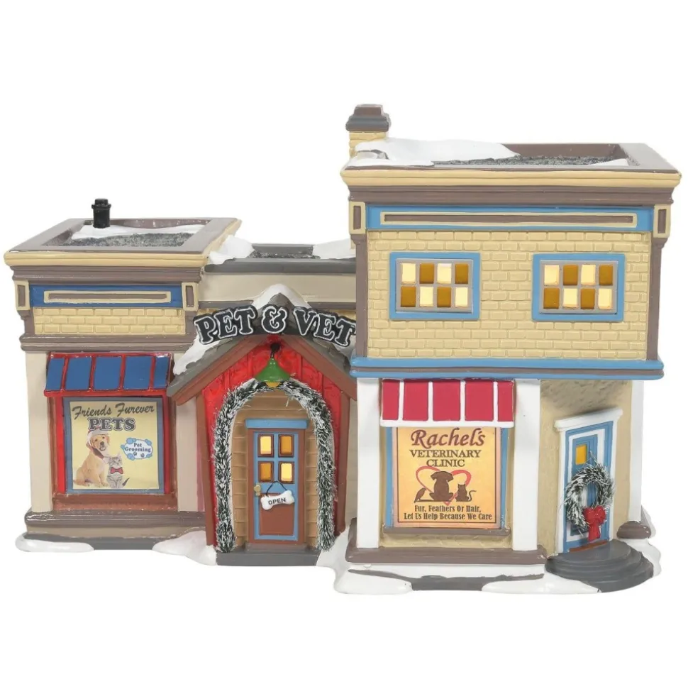 Sv, Pet & Vet, 6011434, Snow Village