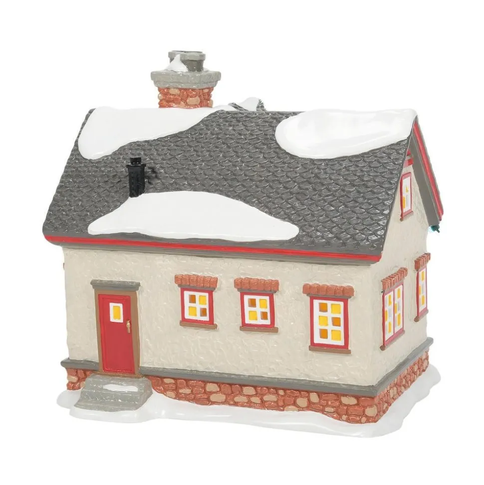 Sv, The Peanuts House, 6007629, Snow Village, Peanuts