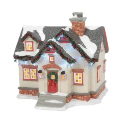 Sv, The Peanuts House, 6007629, Snow Village, Peanuts