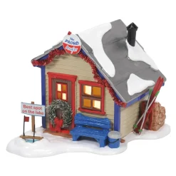Sv, The Proud Angler, 6009704, Snow Village