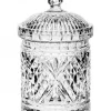 The Dublin Crystal Biscuit Barrel