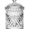 The Dublin Crystal Biscuit Barrel