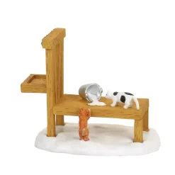 Va, Mittletoe Farm Kittens, 4057601, Department 56
