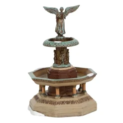 Va, Christmas Bethesda Fountain, 6003193, Department 56