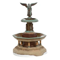 Va, Christmas Bethesda Fountain, 6003193, Department 56