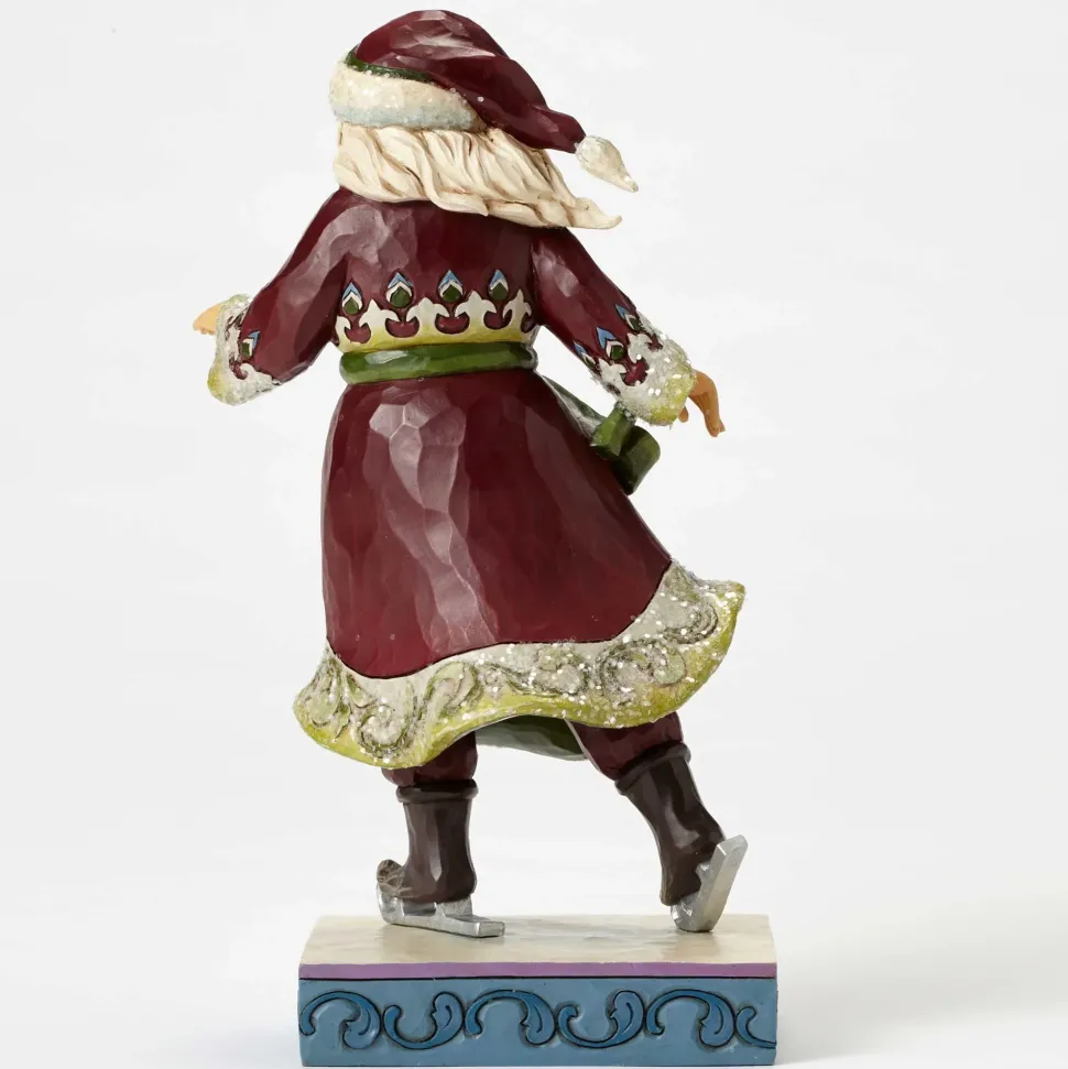 Victorian Skating Santa