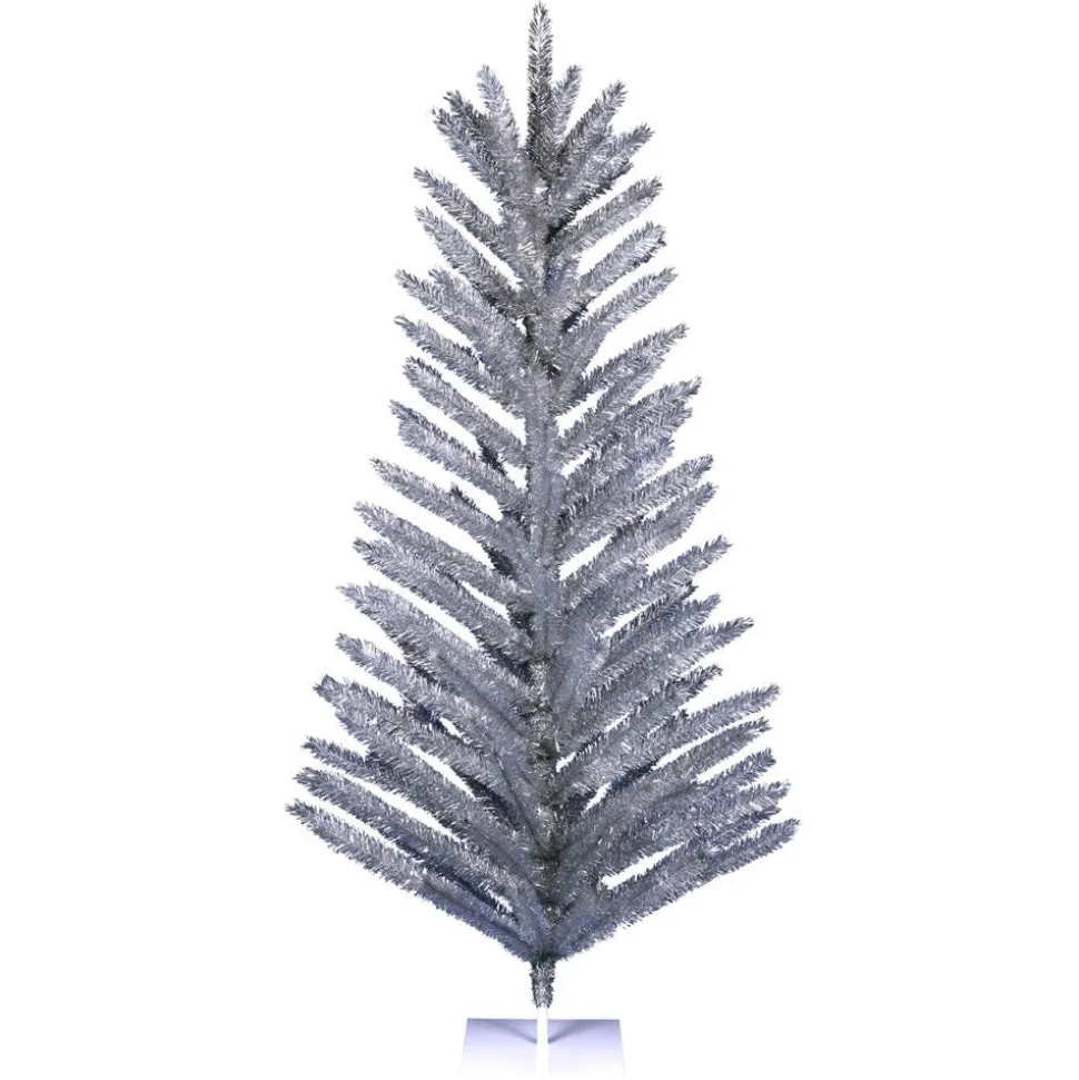 6' X 43" Vintage Aluminum 98 Branches, K196360, Vickerman